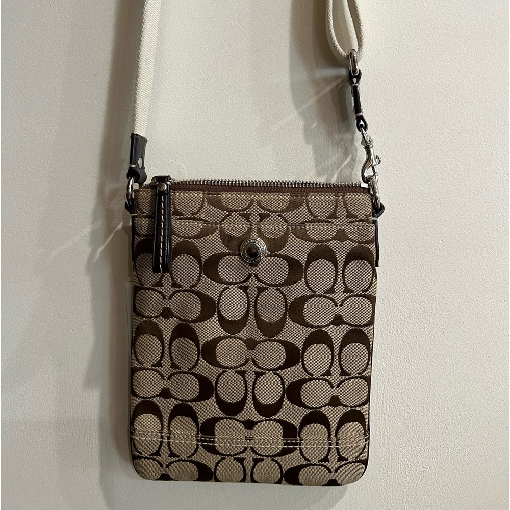 Coach swingman slim messenger bag